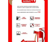 Indicatoare pentru prevenire si urgente